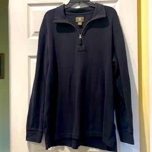 Timberland 1/4 Zip Pullover, Black, XL